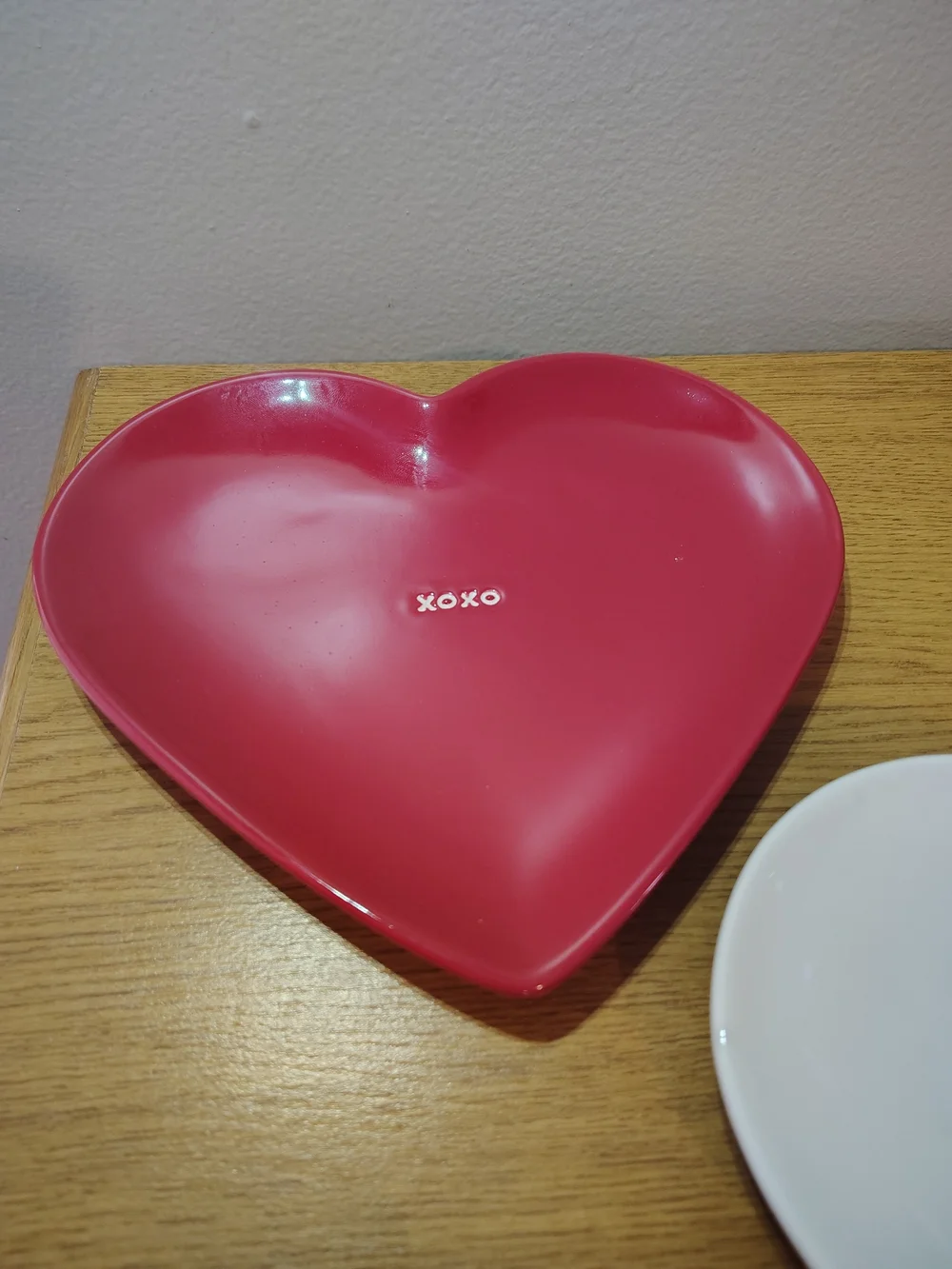 Pottery Barn heart shaped